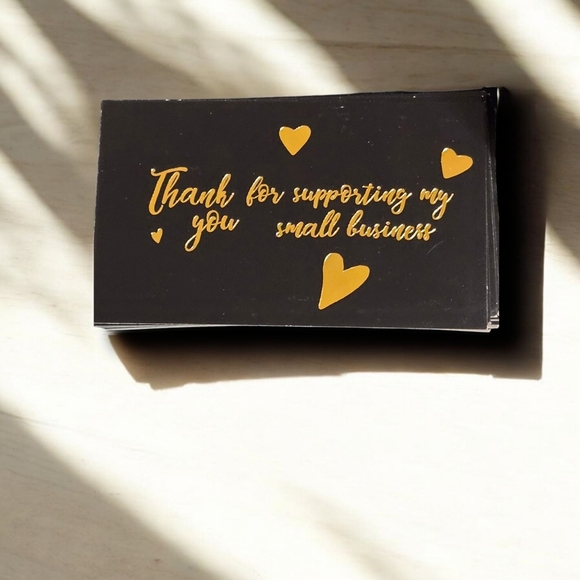 Thank You Cards and Stickers Bundle - Picture 2 of 3